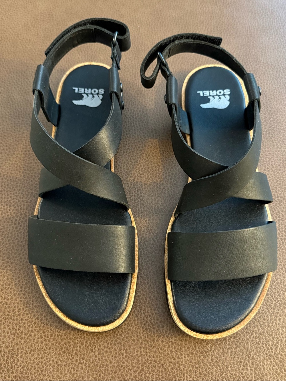 Sorel Ella III Crossover Sandal, size 8